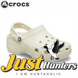 Women's Crocs Classic Platform Clog Roomy Fit Bone