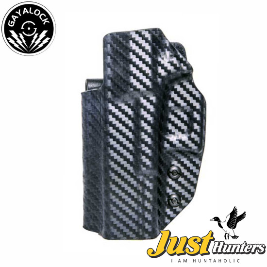G19 -Double Clip IWB Kydex Holster Fits Glock 19/23/32/44/45 Pistols Price in Pakistan