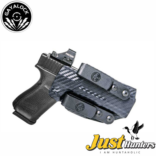 G19 -Double Clip IWB Kydex Holster Fits Glock 19/23/32/44/45 Pistols Price in Pakistan
