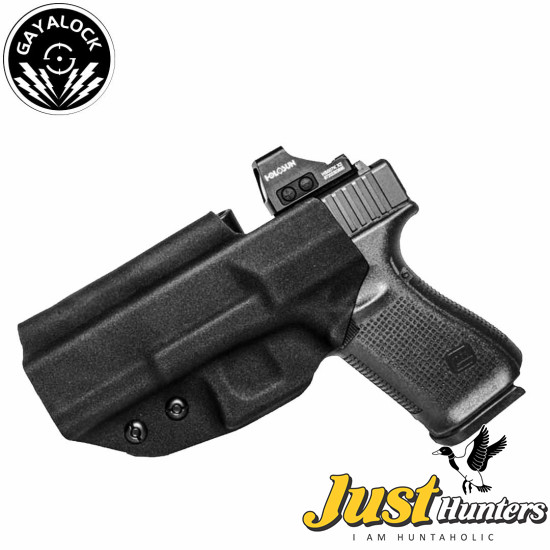 G19 -Double Clip IWB Kydex Black Holster Fits Glock 19/23/32/44/45 Pistols Price in Pakistan
