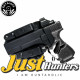 G19 -Double Clip Sweatproof IWB Kydex Holster Fits Glock 19/19X/23/26/27/32/44/45