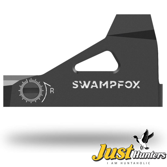 Swampfox Justice 1X27 Micro Reflex Red Dot Sights RMR Pistol Cut 3 MOA Reticle Swampfox Justice 1X27 Micro Reflex Red Dot Sights RMR Pistol Cut 3 MOA Reticle