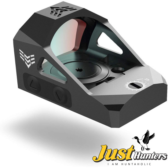 Swampfox Justice 1X27 Micro Reflex Red Dot Sights RMR Pistol Cut 3 MOA Reticle Swampfox Justice 1X27 Micro Reflex Red Dot Sights RMR Pistol Cut 3 MOA Reticle