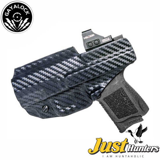 IWB Kydex Holster Fits CANIK TP9E Carbon Black