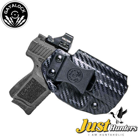 IWB Kydex Holster Fits CANIK TP9E Carbon Black