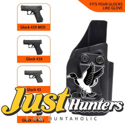 Gayalock IWB Kydex Black Holster Fits Glock 43/43X/43MOS/48/48MOS