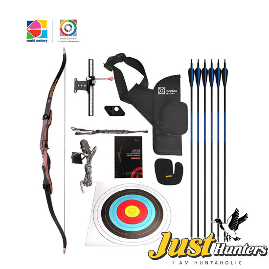 Sanlida Archery Noble 48" 54" Standard Beginner & Intermediate Recurve Bow Kit