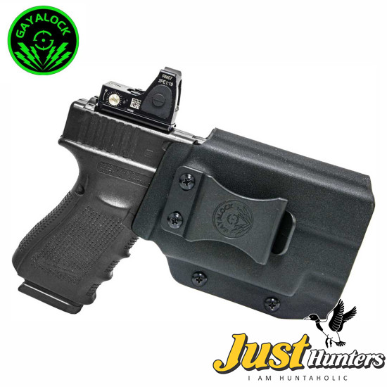 Gayalock IWB Kydex Holster Fits Glock 19/23/32/44/45 With Olight Baldr Mini Gunlight