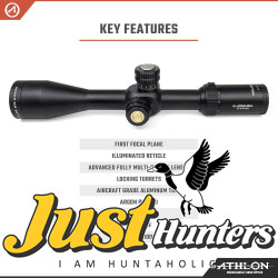 Athlon Optics Helos BTR 6-24x50 MOA First Focal Plane Riflescopes