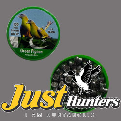 Green Pigeon Pellets .22 Cal. Pack of 3 Boxes Green Pigeon Pellets .22 Cal. Pack of 3 Boxes
