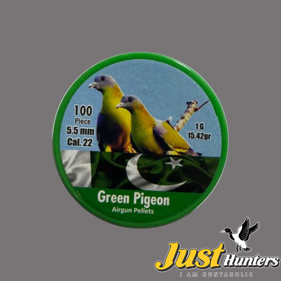 Green Pigeon Pellets .22 Cal. Pack of 3 Boxes
