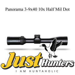 Hawke Optics Panorama 3-9x40 10x Half Mil Dot Scope