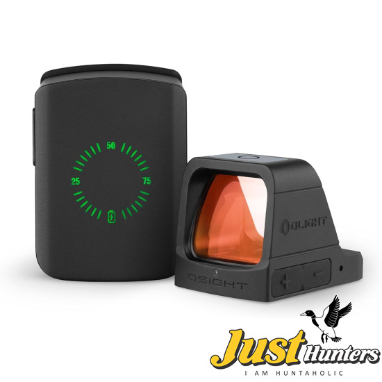 OLIGHT Osight 3 MOA Rechargeable Red Dot Open Reflex Sight with Charging Cover, Tactical Parallax-Free Sight, Picatinny Mount Compatible OLIGHT Osight 3 MOA Rechargeable Red Dot Open Reflex Sight with Charging Cover, Tactical Parallax-Free Sight, Picatinny Mount Compatible