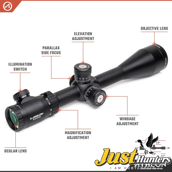 Athlon Optics Argos BTR 8-34X56 FFP IR ATMR MOA Reticle Riflescopes Athlon Optics Argos BTR 8-34X56 FFP IR ATMR MOA Reticle Riflescopes