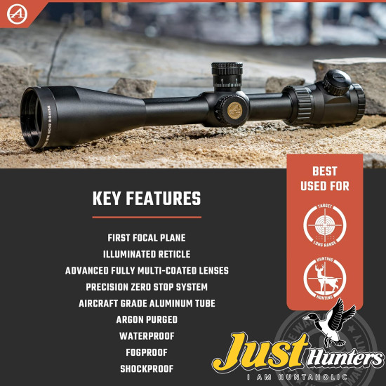 Athlon Optics Argos BTR 8-34X56 FFP IR ATMR MOA Reticle Riflescopes Athlon Optics Argos BTR 8-34X56 FFP IR ATMR MOA Reticle Riflescopes