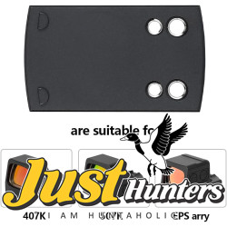 Ohhunt Red Dot Mounting Adapter Plate Compatible with Holosun 407k/507k/EPS Ohhunt Red Dot Mounting Adapter Plate Compatible with Holosun 407k/507k/EPS