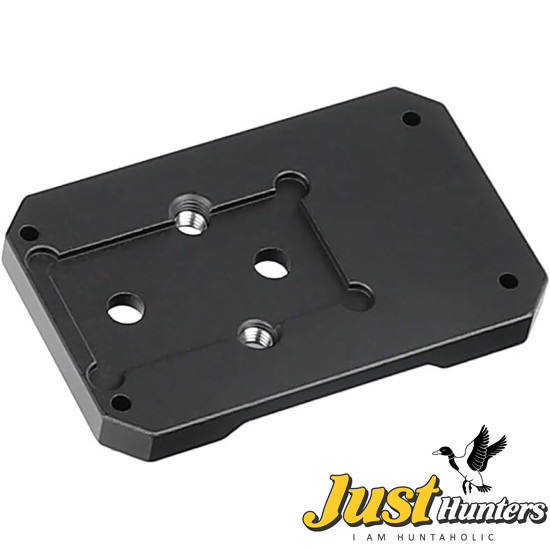 Ohhunt® 45° Canted Picatinny Mount Red Dot Adapter Plate for RMR Footprint Optics Holosun 407C/507C/508T & Trijicon RMR/SRO