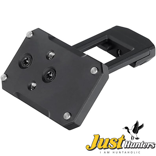 Ohhunt® 45° Canted Picatinny Mount Red Dot Adapter Plate for RMR Footprint Optics Holosun 407C/507C/508T & Trijicon RMR/SRO
