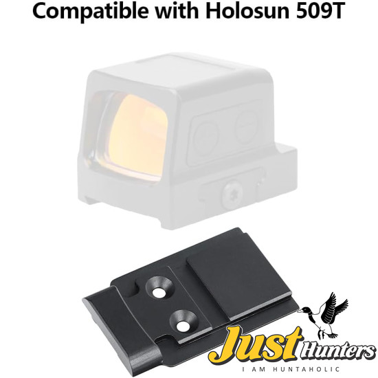 Ohhunt Red Dot Mounting Adapter Plate for Glock Compatible with Model 17 19 MOS for Holosun 509T