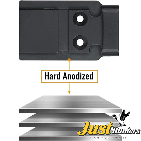Ohhunt Red Dot Mounting Adapter Plate for Glock Compatible with Model 17 19 MOS for Holosun 509T