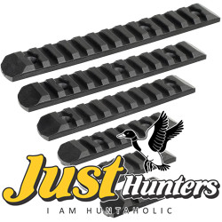 Ohhunt® Resin Picatinny Rail Section Set fit M-lok & KeyMod 6 Pcs