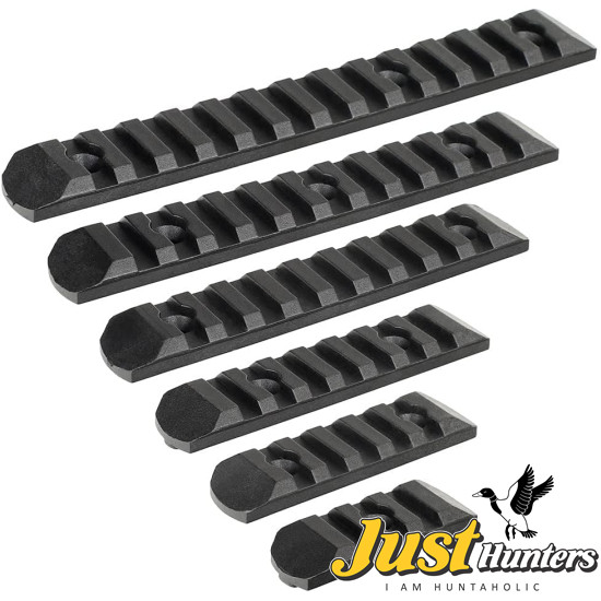 Ohhunt® Resin Picatinny Rail Section Set fit M-lok & KeyMod 6 Pcs