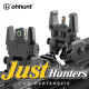 Ohhunt® Green Red Dot Flip Up Sights Fiber Optics Polymer Front Rear Back Up Sight