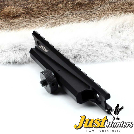 Ohhunt Standard AR Carry Handle Rail Mount 12 Slots Hunting 20mm Picatinny Rail Scope Mounts Base Price in Pakistan