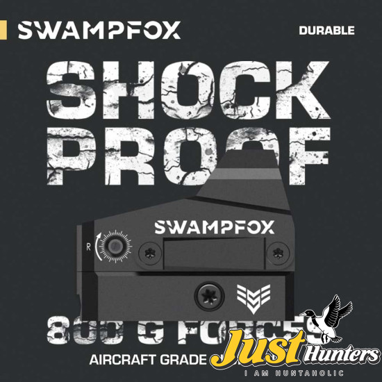 Swampfox Kingslayer Pistol Cut RMR Foot Print 1x22 Micro Reflex Circle Red Dot Sights 3 MOA