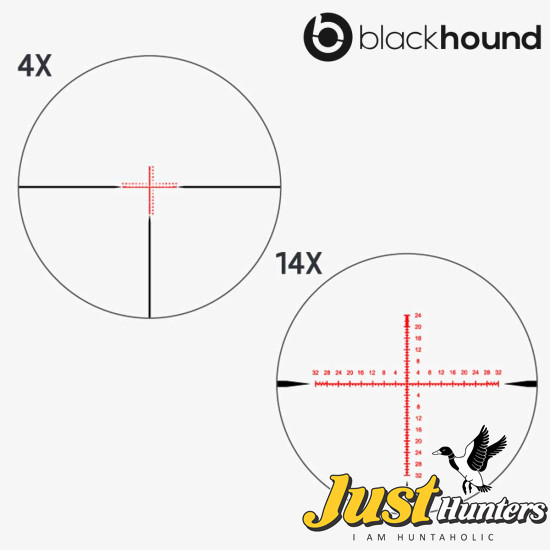 BLACKHOUND GENESIS 4-14X44 FFP MOA SCOPE