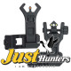 Ohhunt hhunt 45 Degree Offset Flip Up Front and Backup Rear Sight with Green Red Fiber Optic Dot