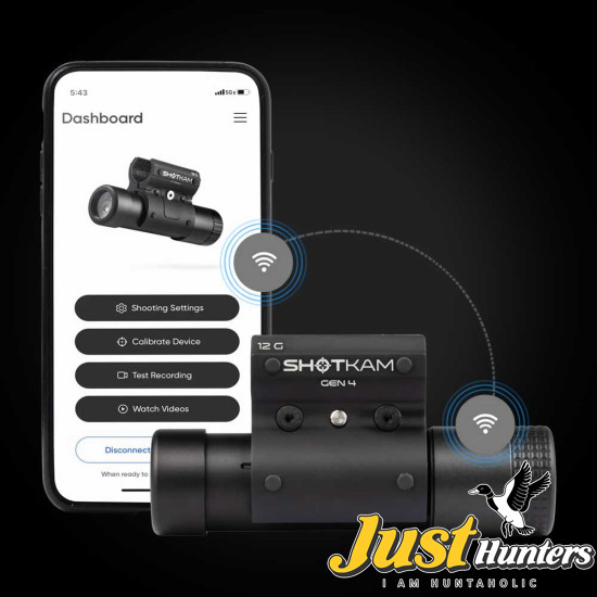 Shotkam 4K Camera for Rifles and Shotguns Gen4