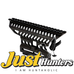 Ohhunt B-13 Classic AK Side Optic Mount Quick Detach Scope Rail Base Low Weight and Strength Picatinny Mounting Black