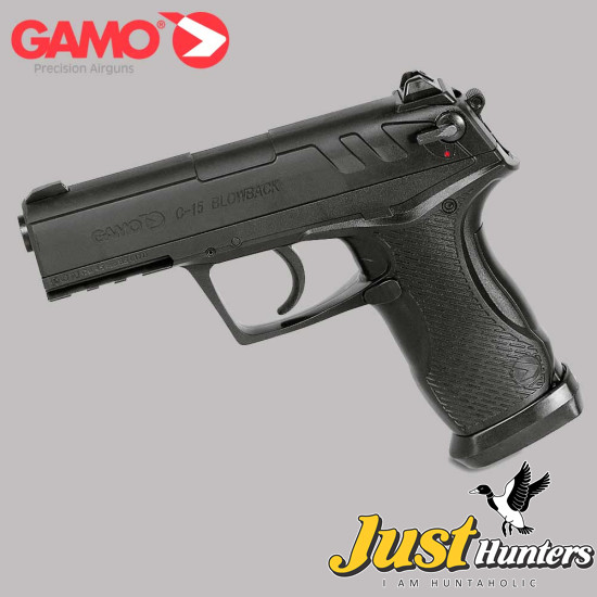 Gamo Air Pistol C-15 Blowback CO2 Powered Black