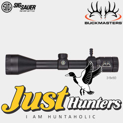 SIG SAUER BUCKMASTERS 3-9X50MM BDC RIFLE SCOPE