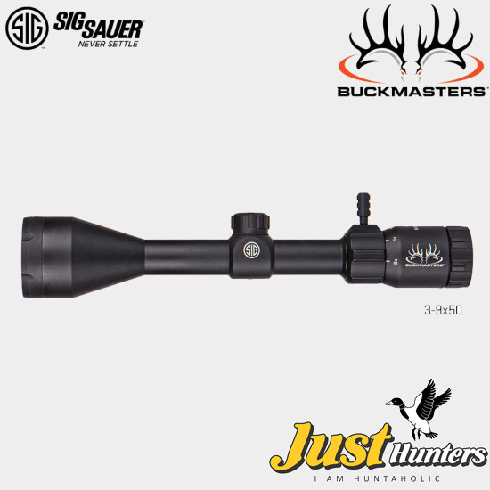 SIG SAUER BUCKMASTERS 3-9X50MM BDC RIFLE SCOPE