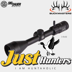 SIG SAUER BUCKMASTERS 3-9X50MM BDC RIFLE SCOPE SIG SAUER BUCKMASTERS 3-9X50MM BDC RIFLE SCOPE