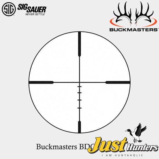 SIG SAUER BUCKMASTERS 3-9X40MM BDC RIFLE SCOPE