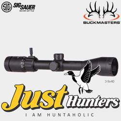 SIG SAUER BUCKMASTERS 3-9X40MM BDC RIFLE SCOPE