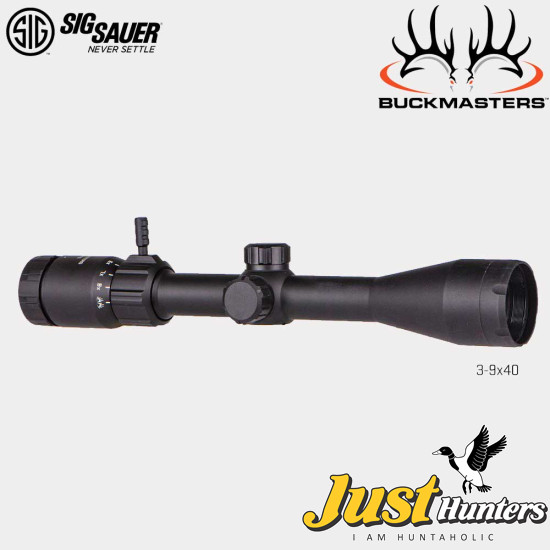 SIG SAUER BUCKMASTERS 3-9X40MM BDC RIFLE SCOPE