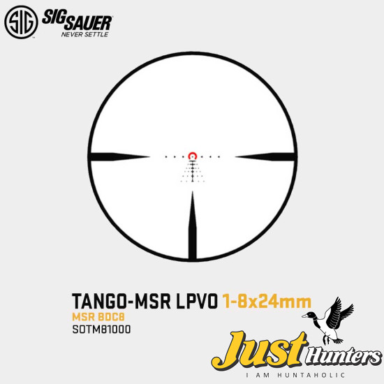 SIG SAUER TANGO-MSR 1-8X24mm LPVO SFP