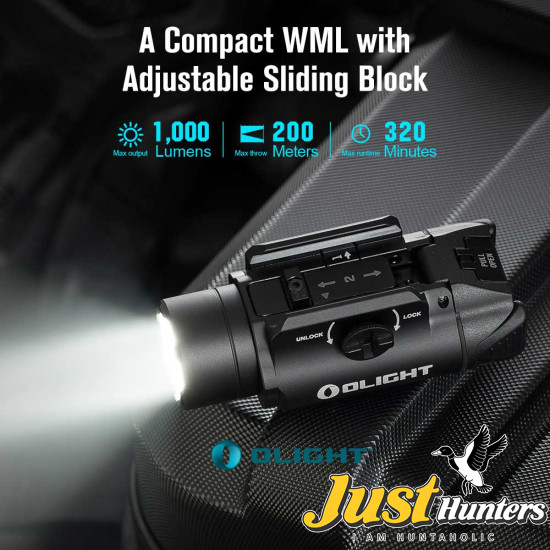 OLIGHT PL-3S Valkyrie 1000 Lumens Compact Weaponlight Rail-Mounted Tactical Light LED with Rail Locating Keys for 1913 Picatinny OLIGHT PL-3S Valkyrie 1000 Lumens Compact Weaponlight Rail-Mounted Tactical Light LED with Rail Locating Keys for 1913 Picatinny