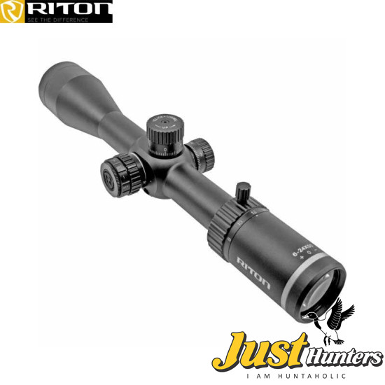 Riton Optics 3 CONQUER 6-24X50 FFP Illuminated Rifle Scope Riton Optics 3 CONQUER 6-24X50 FFP Illuminated Rifle Scope