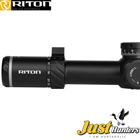 Riton Optics Series 5 Conquer 5-25x56 Riflescope FFP HD Glass Illuminated Riton Optics Series 5 Conquer 5-25x56 Riflescope FFP HD Glass Illuminated