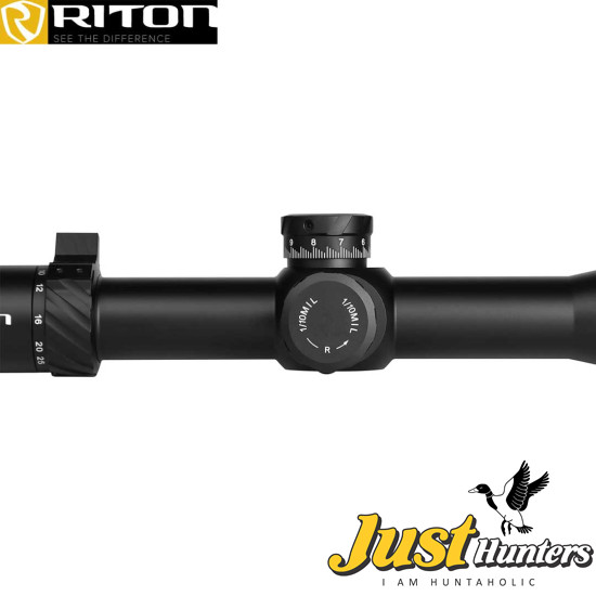 Riton Optics Series 5 Conquer 5-25x56 Riflescope FFP HD Glass Illuminated Riton Optics Series 5 Conquer 5-25x56 Riflescope FFP HD Glass Illuminated