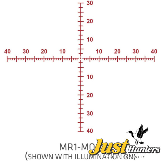 Crimson Trace Optics Sport Riflescope 4-16x50mm MOA/FFP with MR1-MOA IR