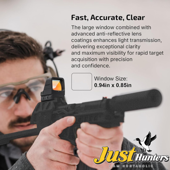 Olight Osight X Multi-Reticle 3 MOA Dot & 32 MOA Circle Open Reflex Sight Olight Osight X Multi-Reticle 3 MOA Dot & 32 MOA Circle Open Reflex Sight