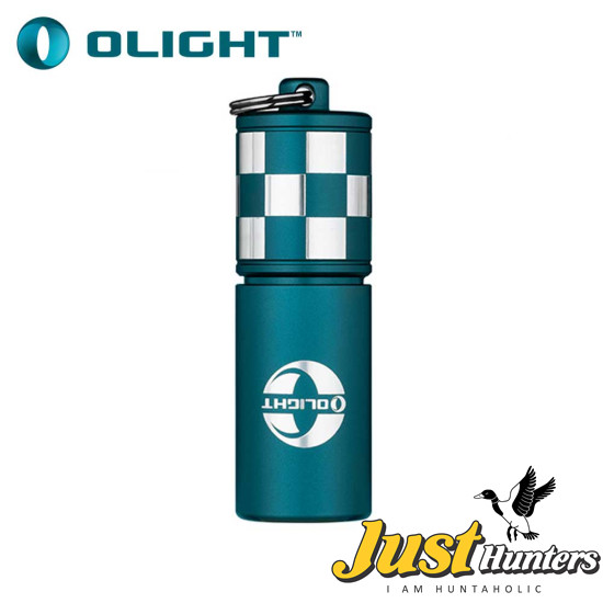 Olight i17 Checkered Flag USB-C Rechargeable EDC Keychain Flashlight