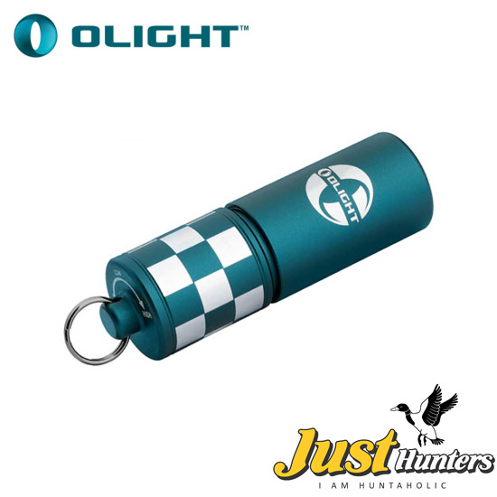 Olight i17 Checkered Flag USB-C Rechargeable EDC Keychain Flashlight
