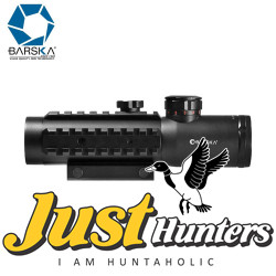 Barska 4x30 Electro Sight Multi-Rail Riflescope Illuminated Red/Green Mil-Dot Reticle, Integrated Picatinny Mount